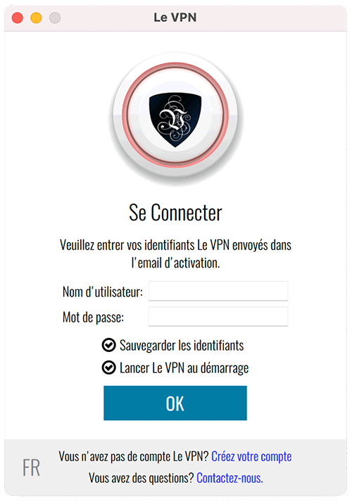 Se connecter Le VPN sur macOS